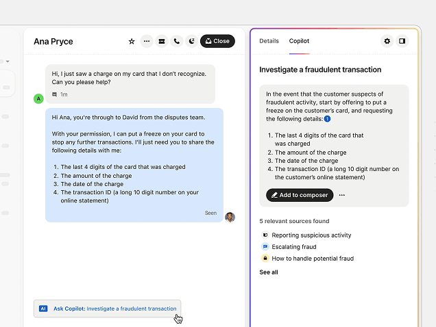 Интерфейс платформы